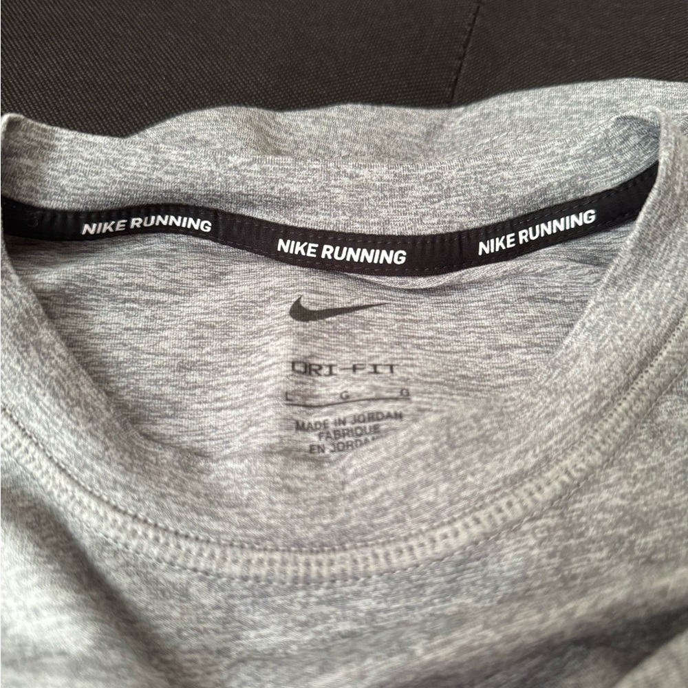 Nike Gray Dri-FIT Running Tee